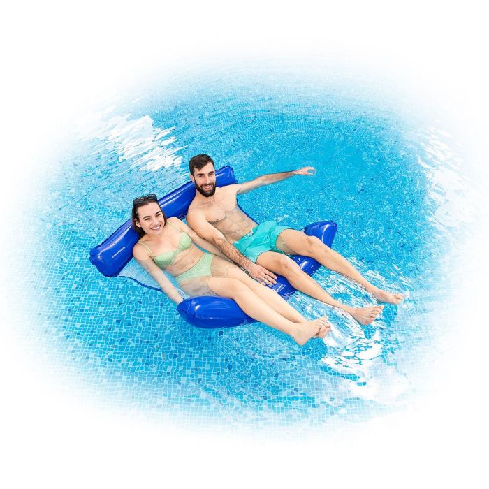 Hamaca de Agua Flotante Doble para Piscina Twolok InnovaGoods 3 Hamaca de Agua Flotante Doble para Piscina Twolok InnovaGoods 3