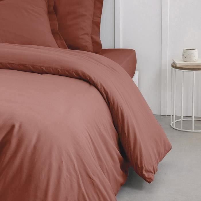 Hoy esencial, la cubierta esencial de Duyt - 240 x 260 cm - 2 personas - 100% une algodón - Terracotta 2 Hoy esencial, la cubierta esencial de Duyt - 240 x 260 cm - 2 personas - 100% une algodón - Terracotta 2