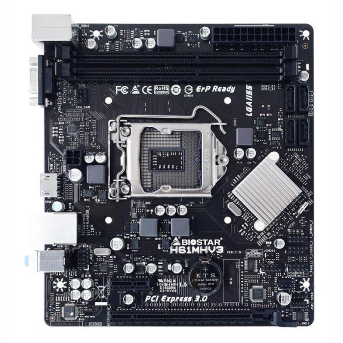 Placa Base Biostar H61MHV3 1 Placa Base Biostar H61MHV3 1