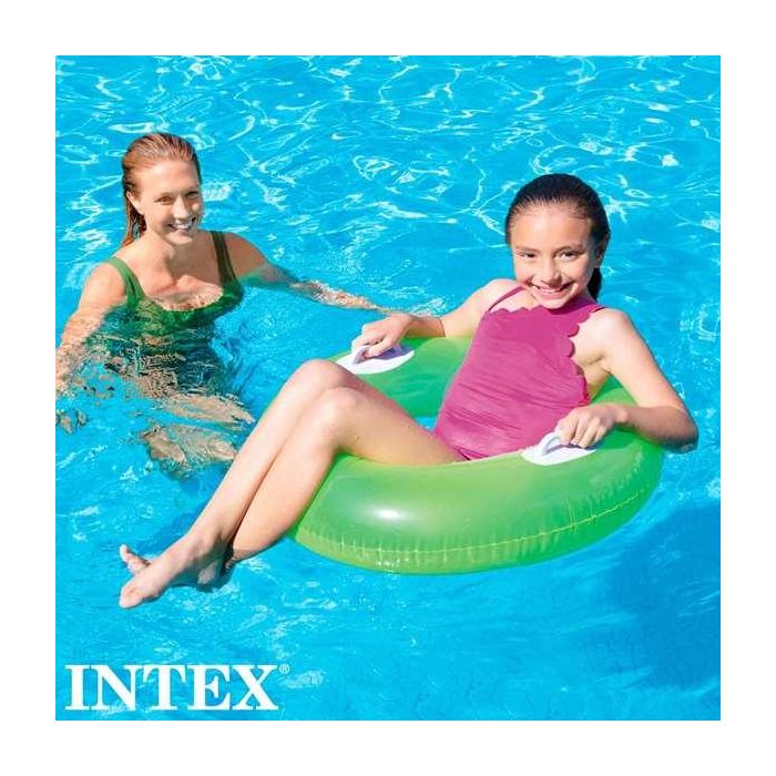 Intex Flotador Rueda Neón 76 cm con Asas (+8 años) - Modelos Surtidos 16