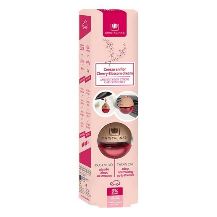 Cristalinas Ambientador Coche 0% Alcohol Aroma Cerezo #cerezo Cristalinas Ambientador Coche 0% Alcohol Aroma Cerezo #cerezo