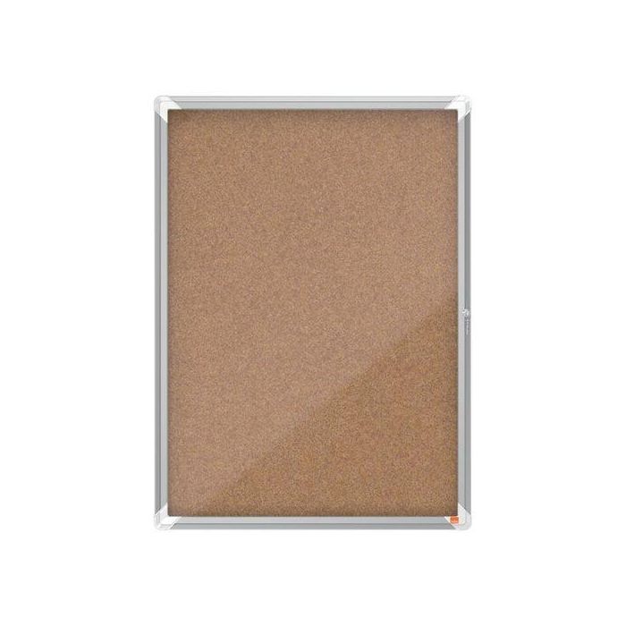 Vitrina Nobo De Interior Con Corcho Para 9 Hojas A4