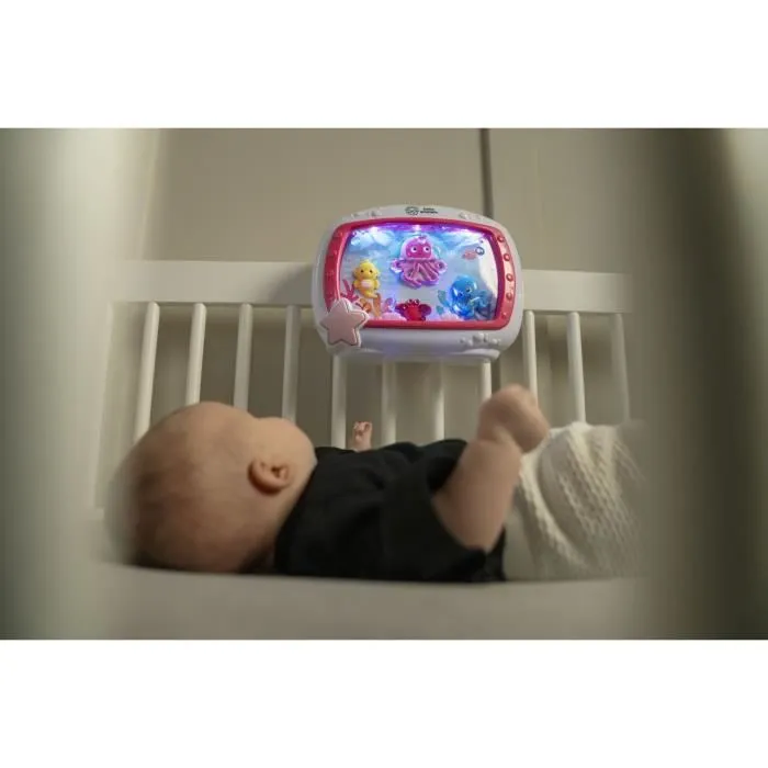 Baby Einstein Luz de noche para bebé - Sueños marinos rosas, BAB0074451174283 - Luz, sonido, música y sonidos relajantes del océano 3