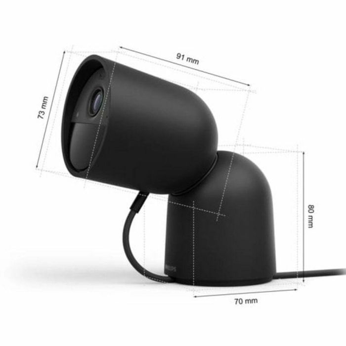 Cámara de vigilancia simulada Philips Hue Secure Camera Wired 13 Cámara de vigilancia simulada Philips Hue Secure Camera Wired 13