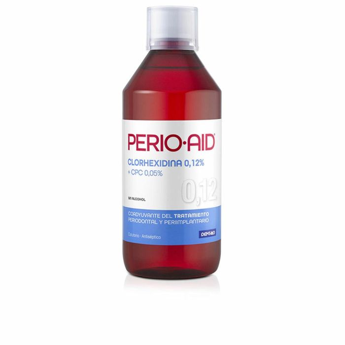 Perio·Aid Colutorio Clorhexidina 0,12% CPC 0,05% Antiséptico Bucal para Periodontitis | Apto Celíacos 500 ml