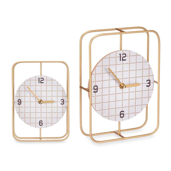 Reloj Sobremesa Marco Giftdecor 18X25CM (6 Unidades) Reloj Sobremesa Marco Giftdecor 18X25CM (6 Unidades)