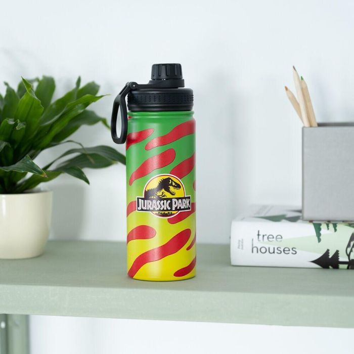 Botella acero inoxidable Jurassic Park 500ml 3 Botella acero inoxidable Jurassic Park 500ml 3