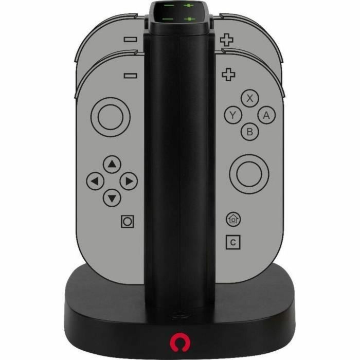 Konix Estación de Carga para 2 Mandos Joy-Con, Indicador LED de Carga, Conexión USB-A, Negro - 3328170304764 5 Konix Estación de Carga para 2 Mandos Joy-Con, Indicador LED de Carga, Conexión USB-A, Negro - 3328170304764 5
