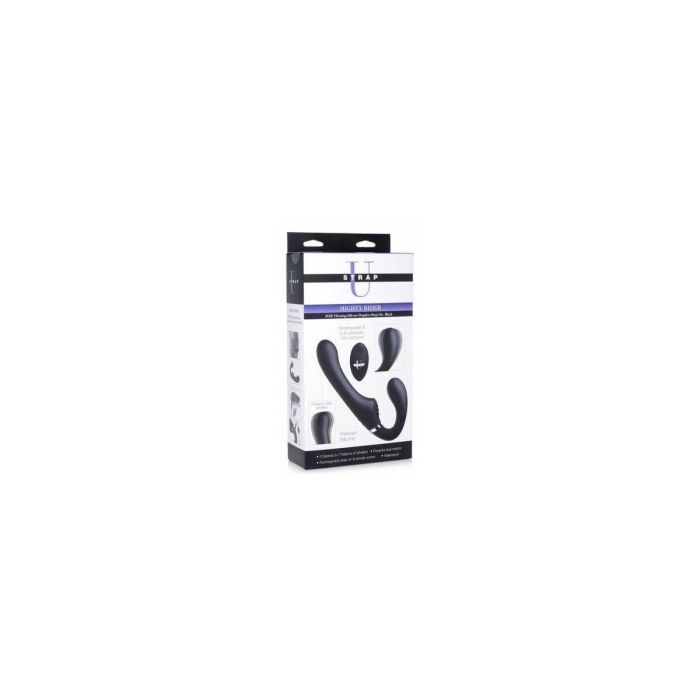 Consolador de Doble Penetración XR Negro Silicona 1 Consolador de Doble Penetración XR Negro Silicona 1