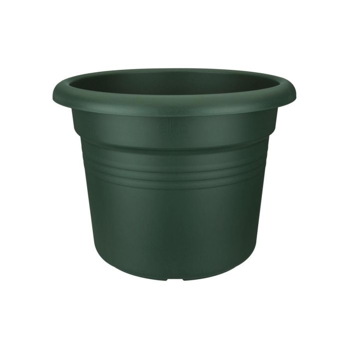 Jardinera Elho Green Basics Cilinder 65 - Verde - Ø 64 x H 49 cm - exterior - 100% reciclado 1