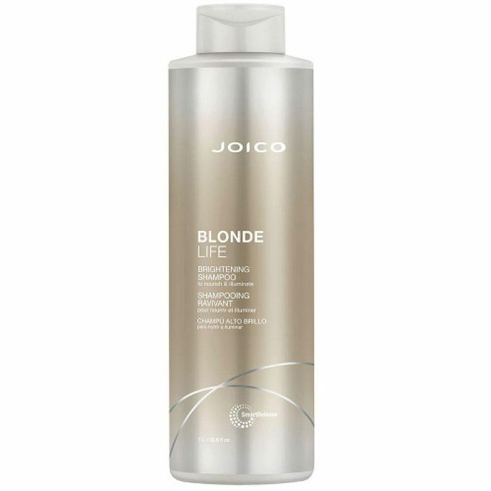 Joico Blonde Life Brightening Shampoo brillo 1000 ml para cabello rubio, limpia y revitaliza 5 Joico Blonde Life Brightening Shampoo brillo 1000 ml para cabello rubio, limpia y revitaliza 5