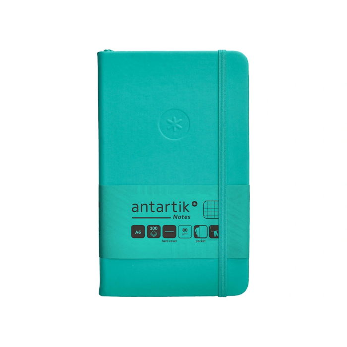 Antartik Cuaderno A6 Tapa Dura Hojas Cuadriculadas Turquesa 100 Hojas 80gr Fsc 1 Antartik Cuaderno A6 Tapa Dura Hojas Cuadriculadas Turquesa 100 Hojas 80gr Fsc 1