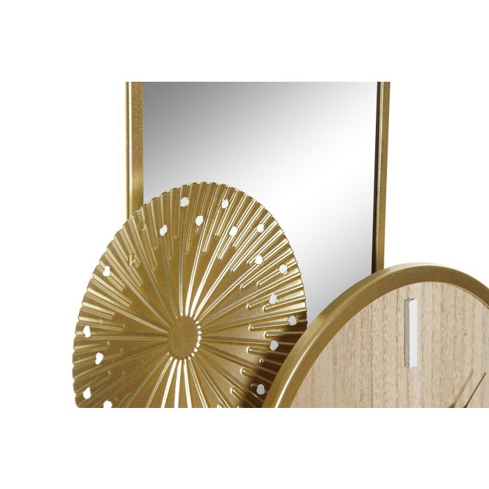 Reloj Sobremesa Boho DKD Home Decor Natural Dorado 8 x 53 x 26 cm 1 Reloj Sobremesa Boho DKD Home Decor Natural Dorado 8 x 53 x 26 cm 1