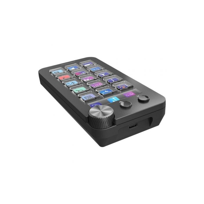 Control Deck Mars Gaming MSD-NEO/ 15 Teclas LCD/ 1 Rueda/ 2 Botones/ Negro 2