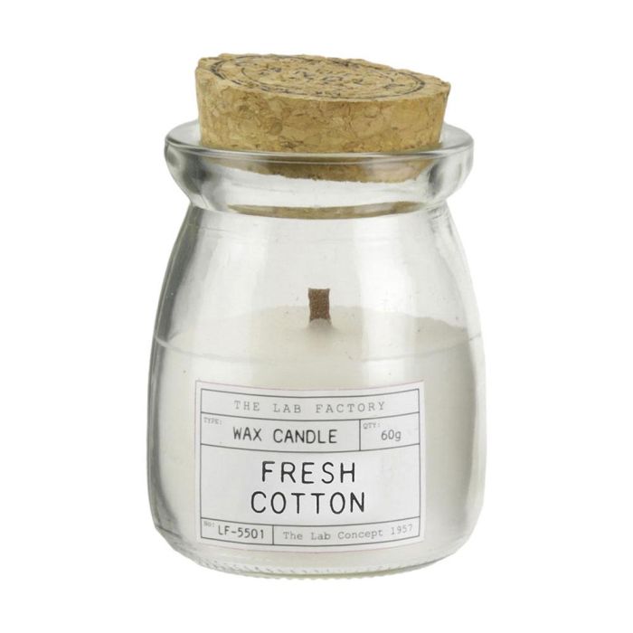 Home Deco Factory Tarro Con Vela Mecha Madera 60 G Colección Apothicaire Aroma Retro 5