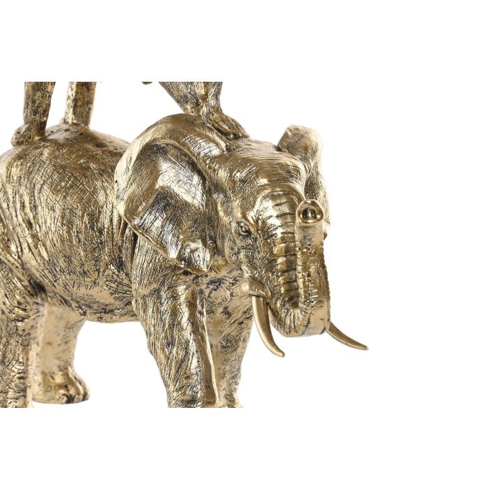 Figura Colonial DKD Home Decor Dorado 12 x 35 x 31 cm (2 Unidades) 1 Figura Colonial DKD Home Decor Dorado 12 x 35 x 31 cm (2 Unidades) 1