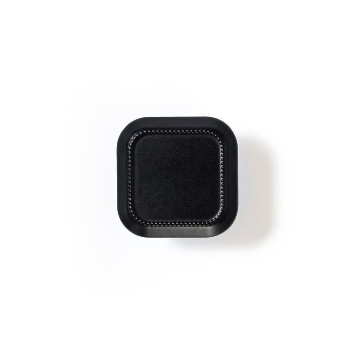 Rei Pomos Metálicos para Mueble Mod. 3120, Pack de 4 Unidades, Acabado Negro Mate, 30x30mm 1