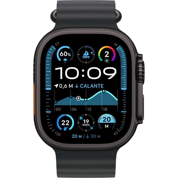 APPLE Watch Ultra 2 GPS + Cellular 49mm Black Titanium Case with Black Ocean Band 1