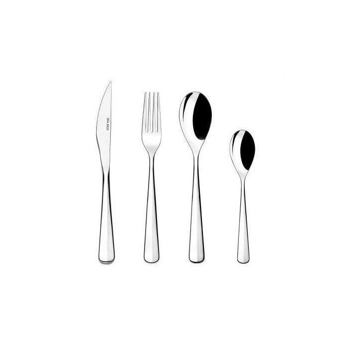 Pack 24 Cubiertos Bra Toscana A040024/ 6 Cucharas + 6 Tenedores + 6 Cuchillos + 6 Cucharillas/ Acero inoxidable 1 Pack 24 Cubiertos Bra Toscana A040024/ 6 Cucharas + 6 Tenedores + 6 Cuchillos + 6 Cucharillas/ Acero inoxidable 1