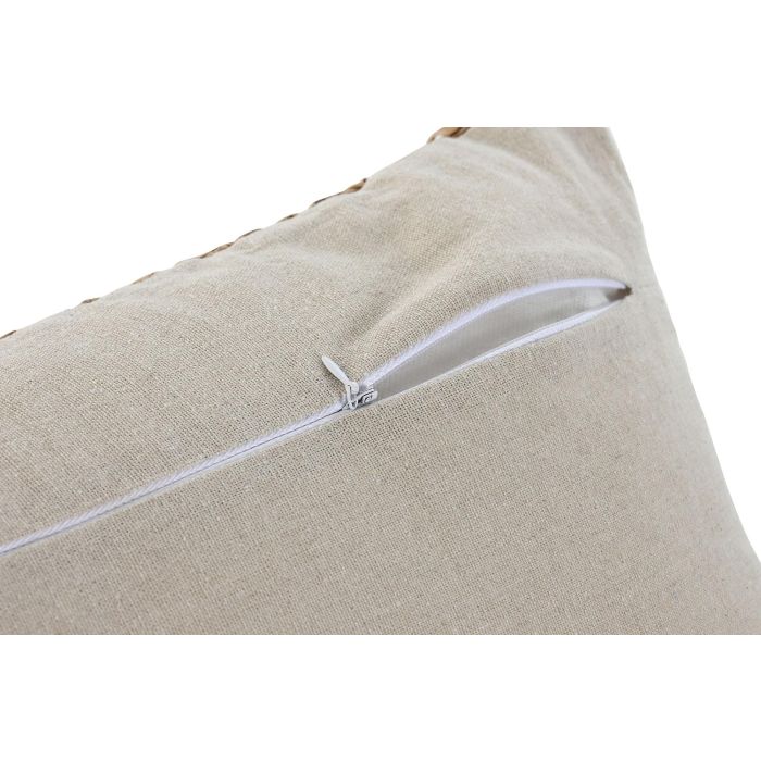 Cojin Tropical DKD Home Decor Natural 8 x 30 x 50 cm 3 Cojin Tropical DKD Home Decor Natural 8 x 30 x 50 cm 3