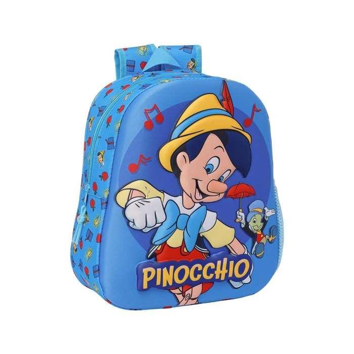 Safta Mochila 3D Pinocchio 27x33x10cm 6 Safta Mochila 3D Pinocchio 27x33x10cm 6