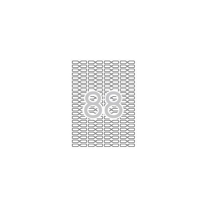 Apli Etiquetas Adhesivas Joyería 45,0x8,0 mm Inkjet-Láser C-Romos 88 X 25H Blanco Apli Etiquetas Adhesivas Joyería 45,0x8,0 mm Inkjet-Láser C-Romos 88 X 25H Blanco