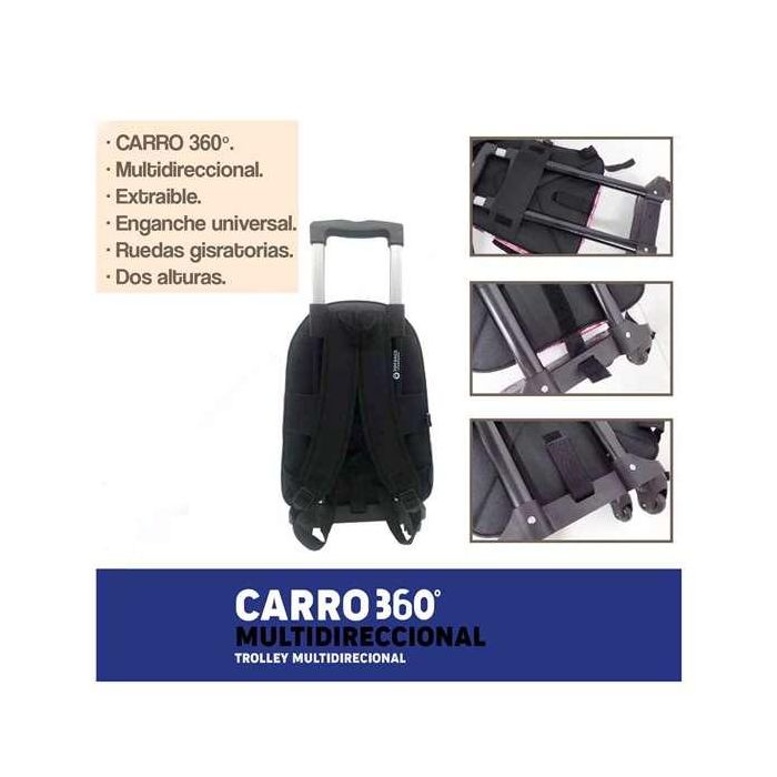 Mochila fortnite blue camo adaptable. carro con 4 ruedas giratorias. 42 x 32 x 20 cm. 7 Mochila fortnite blue camo adaptable. carro con 4 ruedas giratorias. 42 x 32 x 20 cm. 7