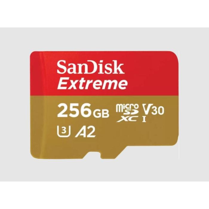 Sandisk Extreme 256 GB Microsdxc Uhs-I Class 3