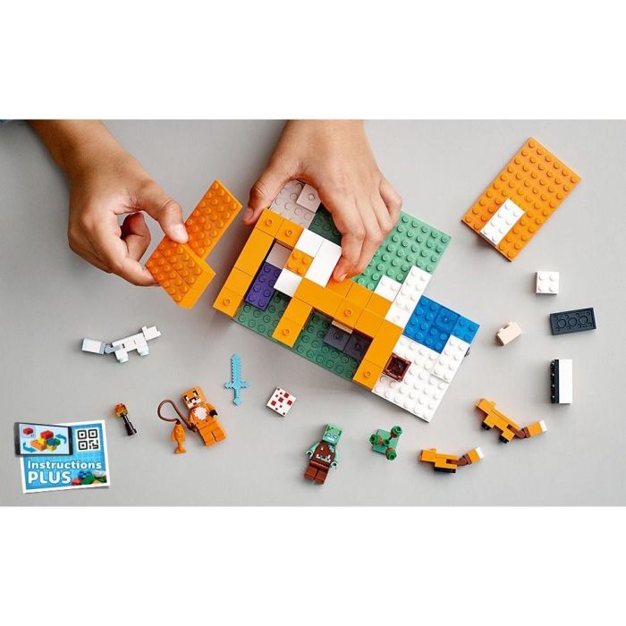 LEGO Minecraft El Refugio-Zorro - Juego de Construcción 193 Piezas para Niños de 8+ Años 4