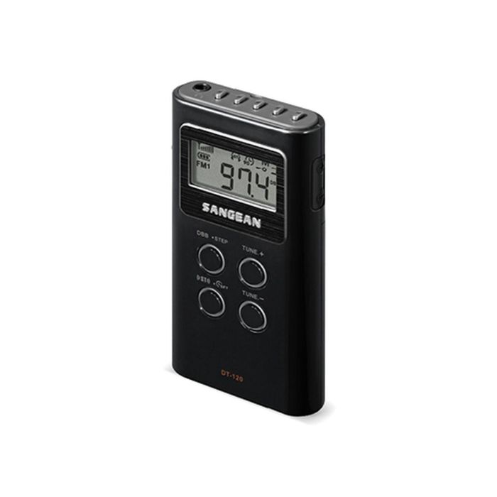 Radio Portátil Sangean DT-120 Negro 5 Radio Portátil Sangean DT-120 Negro 5