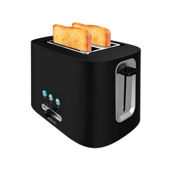 Tostadora Cecotec Toast&Taste 9000 Double 980 W Negro 0 Tostadora Cecotec Toast&Taste 9000 Double 980 W Negro 0