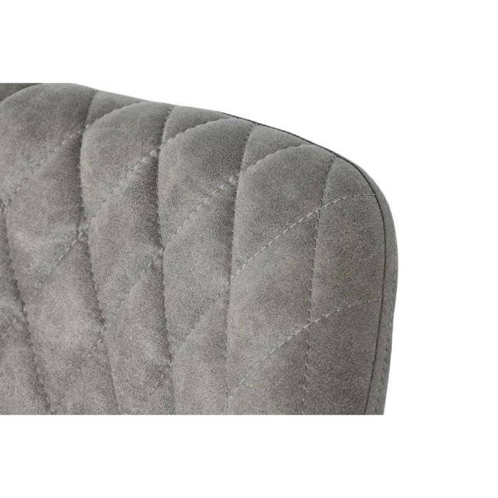 Silla Loft DKD Home Decor Gris Negro 58 x 83 x 55 cm 5 Silla Loft DKD Home Decor Gris Negro 58 x 83 x 55 cm 5