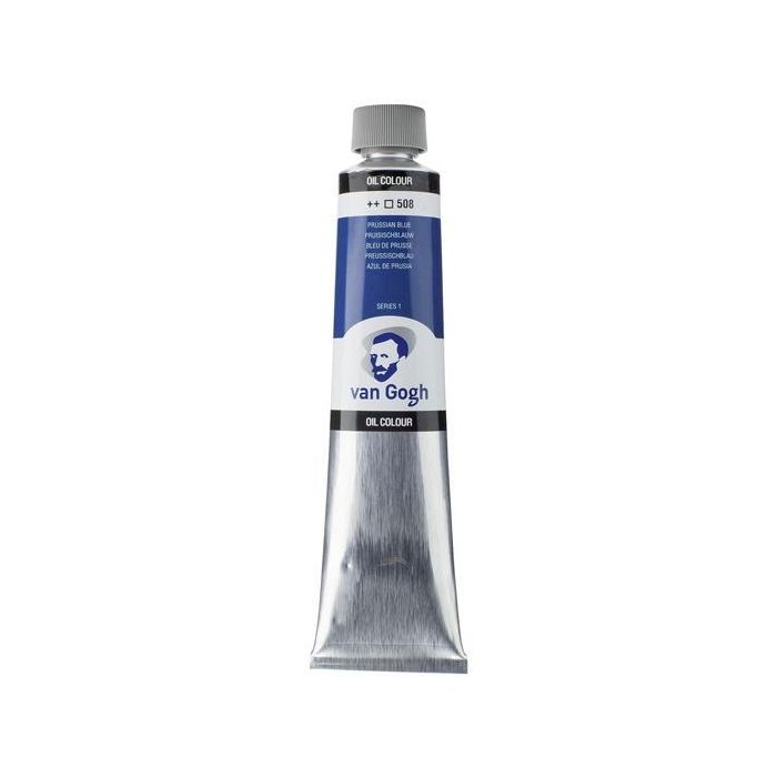 Talens Van Gogh Pintura Al Óleo Tubo 200 mL Azul De Prusia 508 Transparente