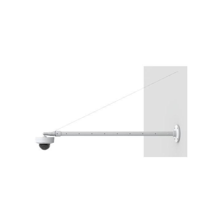 Axis T91B53 Soporte a Techo Telescópico para Cámaras Fijas (Domo/Caja), Longitud Ajustable de 1 a 1.8m, Fácil Instalación en Entornos Comerciales 2