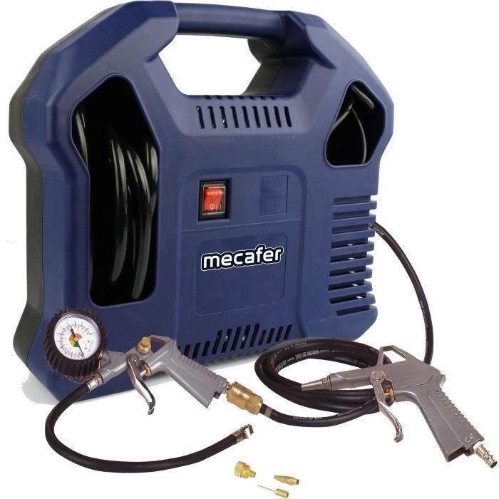 Compresor sin depósito - MECAFER - 425792 - Azul - 1,5 CV - 8 bares Compresor sin depósito - MECAFER - 425792 - Azul - 1,5 CV - 8 bares