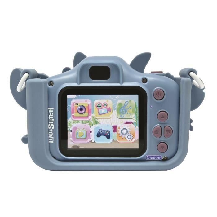 Lexibook Cámara de Fotos Digital Infantil Disney Stitch y Angel para Niños +3 Años DJ078D - Resistente a Caídas y Golpes Lexibook Cámara de Fotos Digital Infantil Disney Stitch y Angel para Niños +3 Años DJ078D - Resistente a Caídas y Golpes