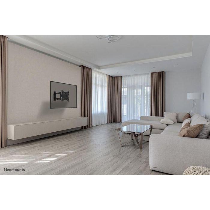 Neomounts WL40-550BL12 Soporte de Pared para Pantallas Full Motion, 32-55", Hasta 35 kg, VESA 100x100-200x200, Negro