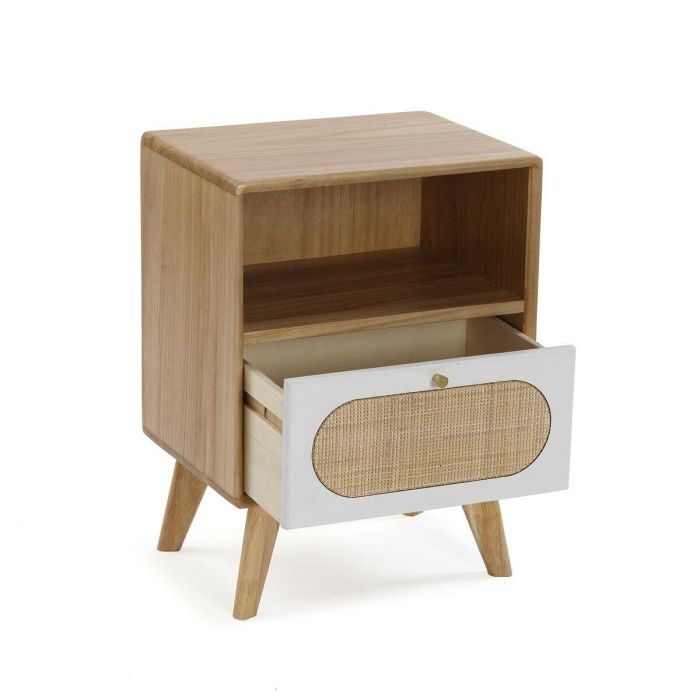 Cómoda Vega 1 Cajón Versa 30x54 cm - Madera Paulownia y Rattan 5 Cómoda Vega 1 Cajón Versa 30x54 cm - Madera Paulownia y Rattan 5