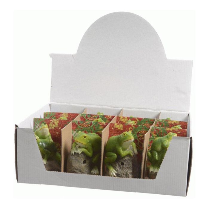 Decoris Figura Decorativa Rana con Sensor y Sonido 8x7.4x11.5cm 1