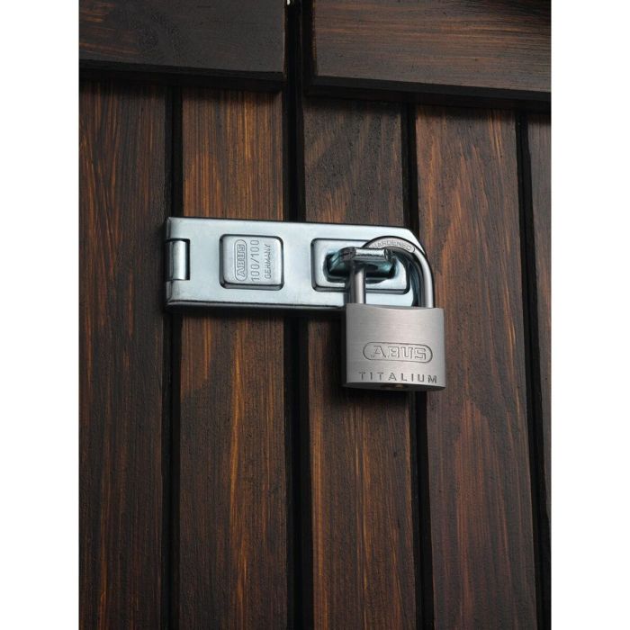Abus 64TI/50 Candado Titalium, Cuerpo de Aluminio, Llave Paracéntrica, para Protección con Riesgo de Robo Medio 1 Abus 64TI/50 Candado Titalium, Cuerpo de Aluminio, Llave Paracéntrica, para Protección con Riesgo de Robo Medio 1