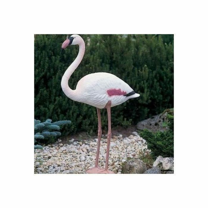 Ubbink Flamenco Decorativo Rosado de Resina para Jardín o Estanque - 90 cm con Estacas de Fijación 2 Ubbink Flamenco Decorativo Rosado de Resina para Jardín o Estanque - 90 cm con Estacas de Fijación 2