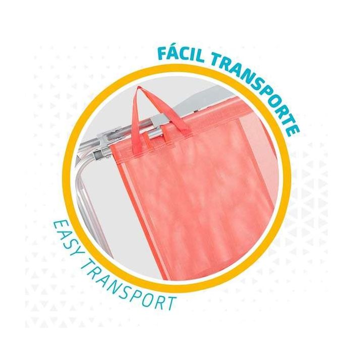 Color Baby Silla Plegable Aluminio Fija Textileno Flamingo 48x50x88 cm 3 Color Baby Silla Plegable Aluminio Fija Textileno Flamingo 48x50x88 cm 3