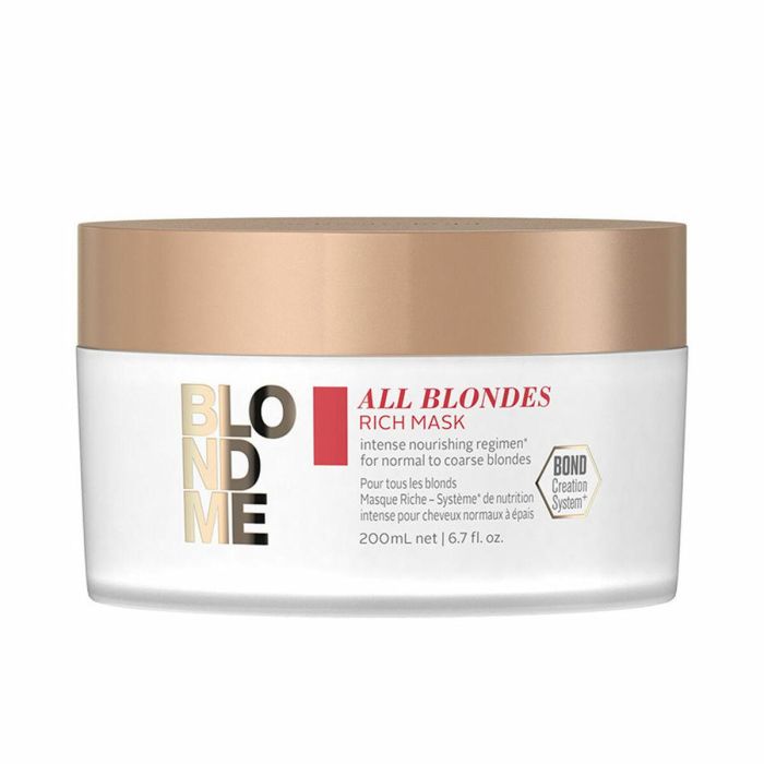 Schwarzkopf Blondme Keratin Restore All Blondes Rich Mascarilla 200ML