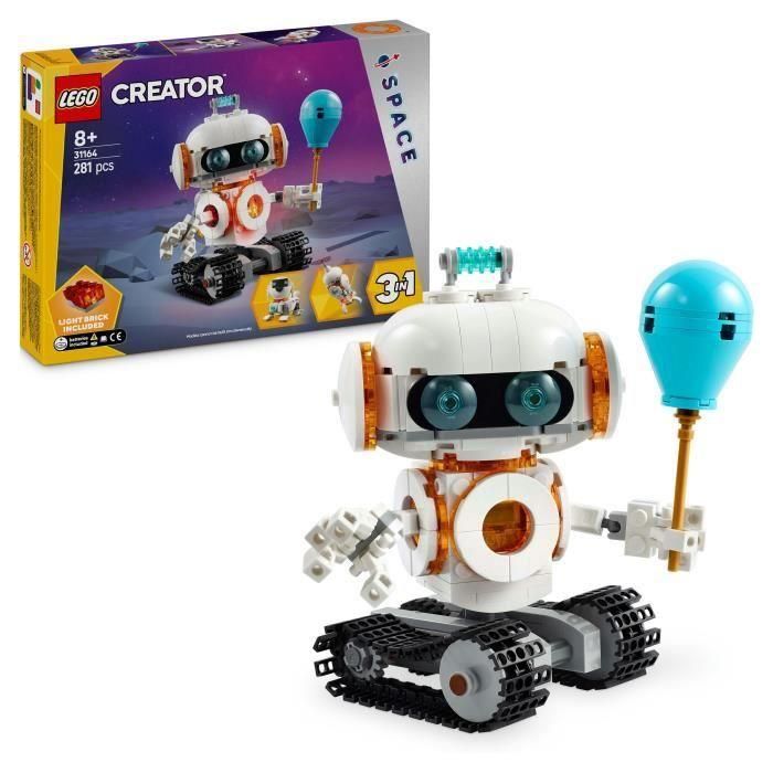 LEGO Creator 31164 Robot Espacial 3 en 1 - Set de construcción para niños de 8 años