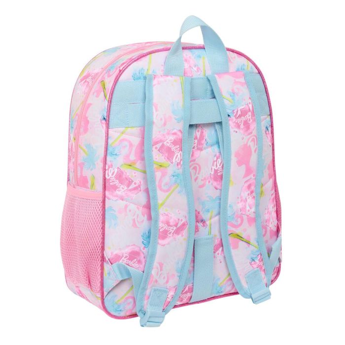 Mochila Escolar Barbie Painterly Rosa Azul cielo 32 x 38 x 12 cm 1