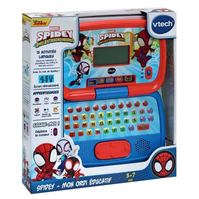 Vtech Mi Computadora Educativa Spidey - Idioma Francés 2