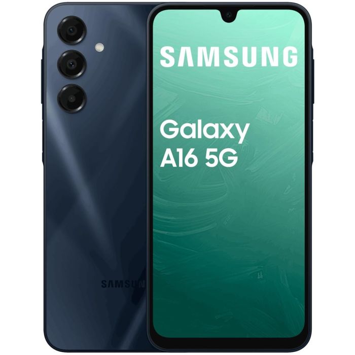 Samsung Galaxy A16 128GB Almacenamiento 4GB RAM 5G Dual SIM 6.7" Blue Black - Android 14 Smartphone 0 Samsung Galaxy A16 128GB Almacenamiento 4GB RAM 5G Dual SIM 6.7" Blue Black - Android 14 Smartphone 0