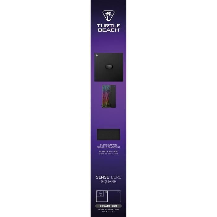 Alfombrilla de ratón para juegos - Turtle Beach SenseCore Square - Superficie microtejida, equilibrada, cómoda 5 Alfombrilla de ratón para juegos - Turtle Beach SenseCore Square - Superficie microtejida, equilibrada, cómoda 5