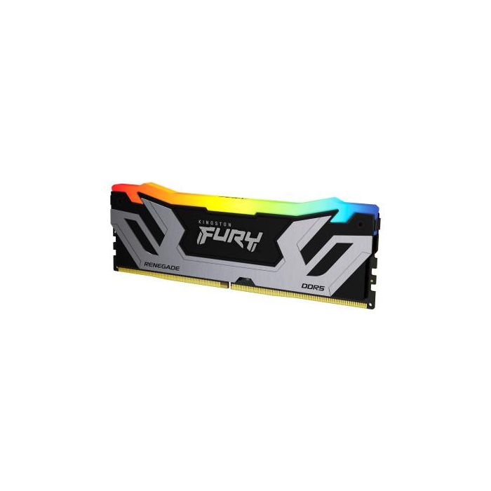 Kingston FURY Renegade RGB Plata 48GB (2x24GB) DDR5 8400MT/s CL40 CUDIMM Kit XMP para PC 2