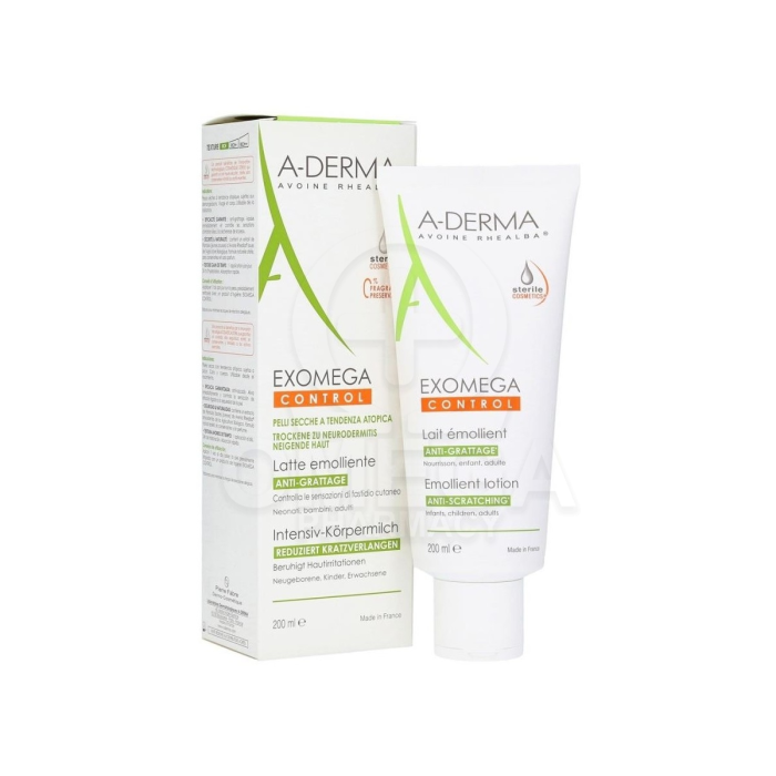 Aderma Exomega Control Lait Emollient Eco 200 mL